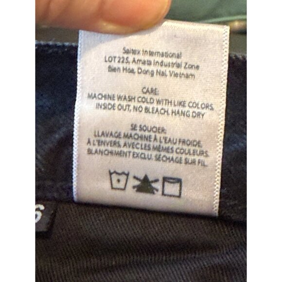 Edwin “CAI” Ripped Straight Leg Jeans in Manic,Black Button Fly Size 26 NWT - Picture 8 of 10